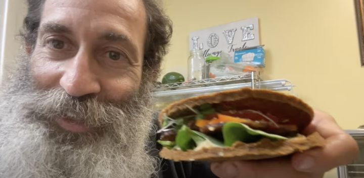 Raw Vegan BLT Sandwich