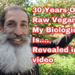 My Biological Age after 30 Years Raw Vegan