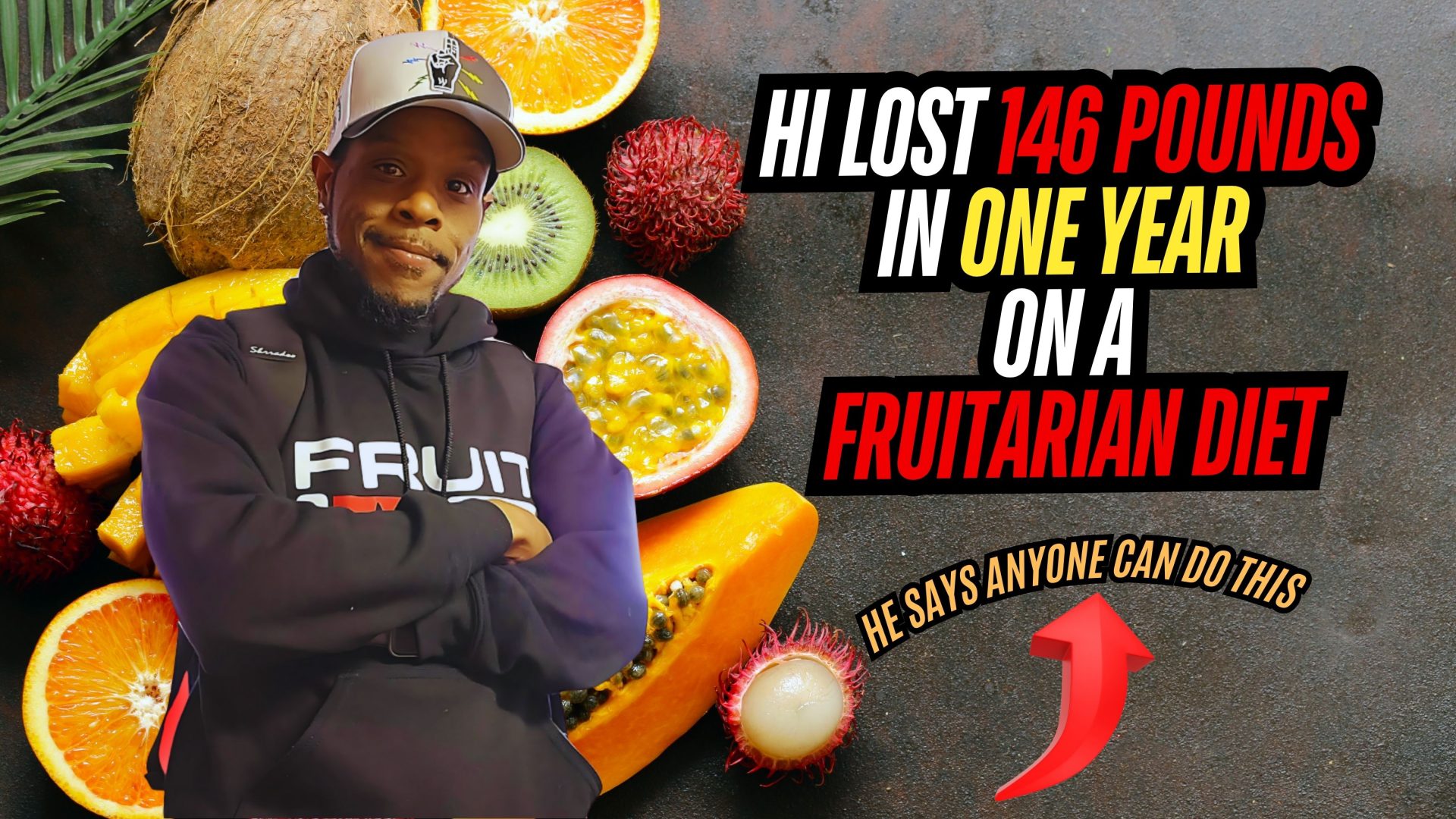 He Lost 146 Pounds on a Fruitarian Diet